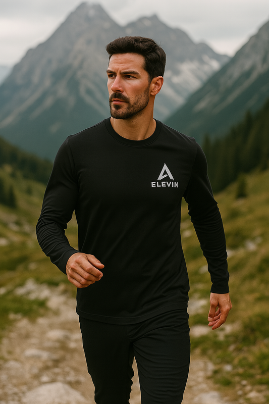 Longsleeve Shirt – Pure Slate | ELEVIN CORE