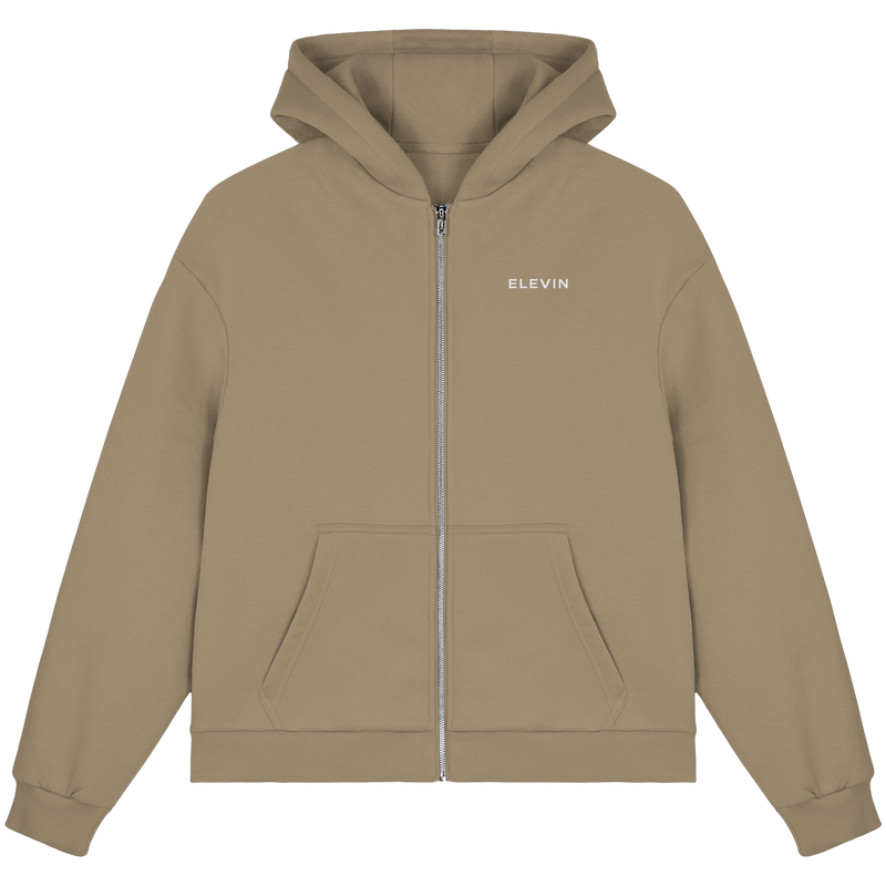 ELEVIN FLOW - Fluffy Boxcut Zipper