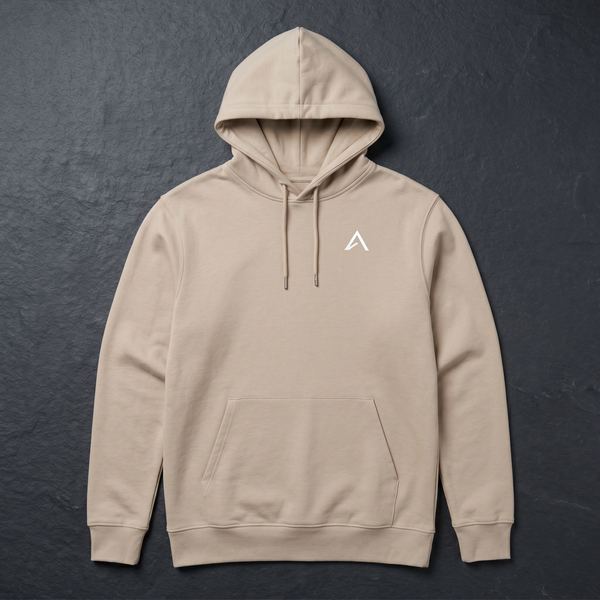 Elevin Organic Hoodie Dust - Nahaufnahme