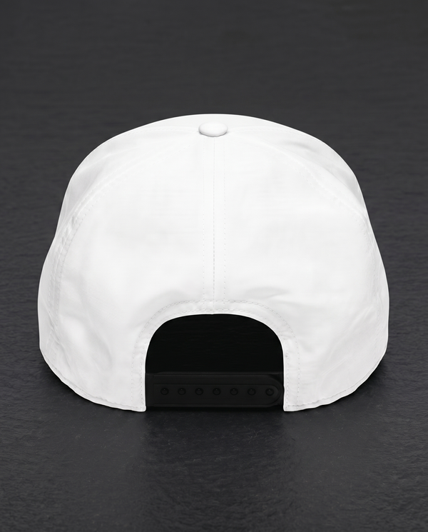 Elevin x Adidas Cap Weiß - Nahaufnahme Rückansicht