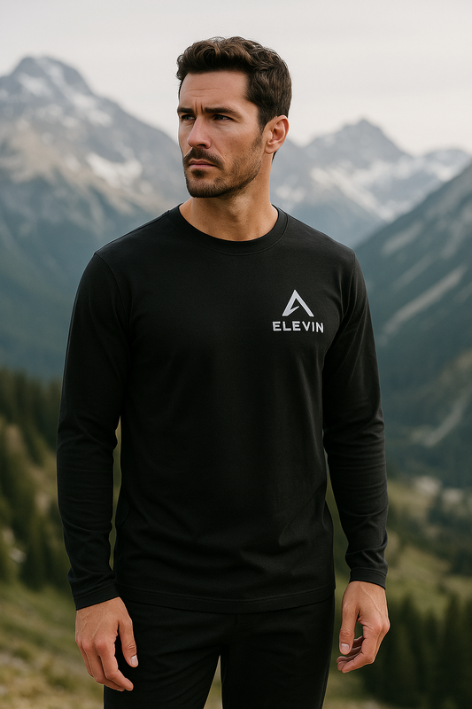 Longsleeve Shirt – Pure Slate | ELEVIN CORE