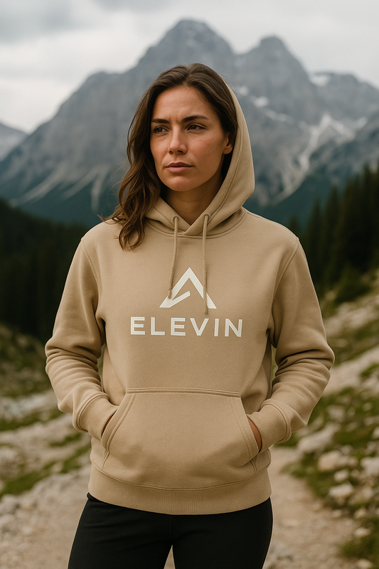 Signature Hoodie – Sand | ELEVIN FLOW