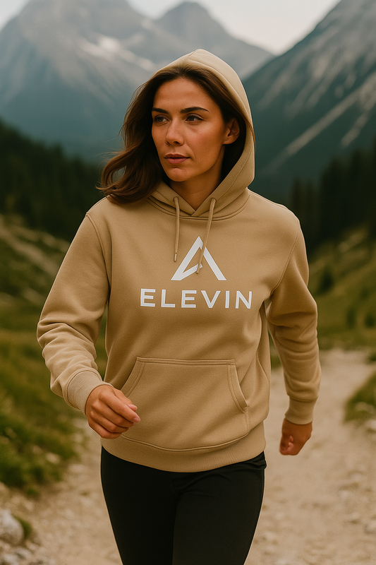 Signature Hoodie – Sand | ELEVIN FLOW
