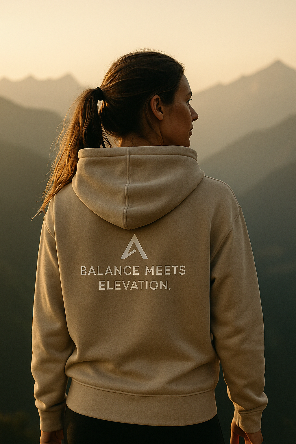 Signature Hoodie – Sand | ELEVIN FLOW