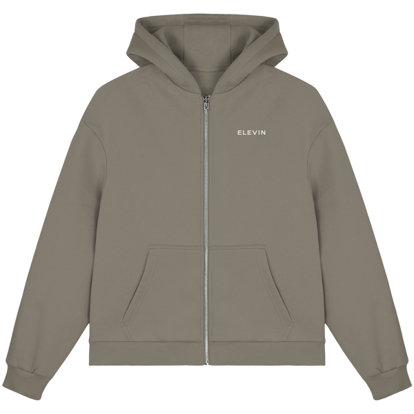 ELEVIN FLOW - Fluffy Boxcut Zipper