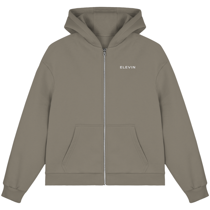ELEVIN FLOW - Fluffy Boxcut Zipper