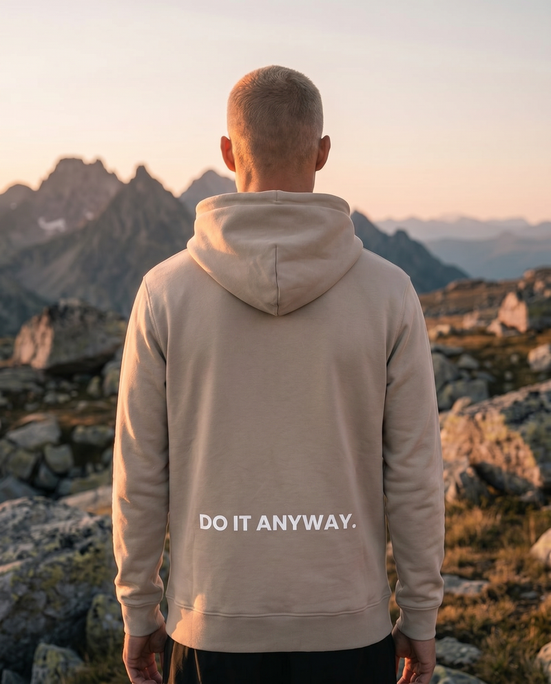 Elevin Organic Hoodie Dust - Lifestyle Rückansicht