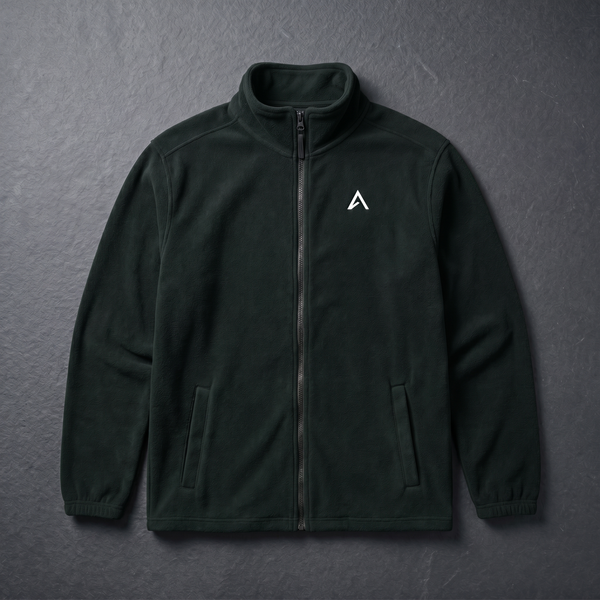 Elevin Fleece Jacket Grün - Nahaufnahme