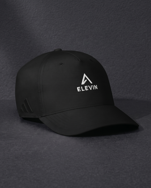 Elevin x Adidas Cap Schwarz - Nahaufnahme